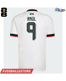 Günstige Mexiko Raul Jimenez #9 Auswärtstrikot WM 2026 Kurzarm